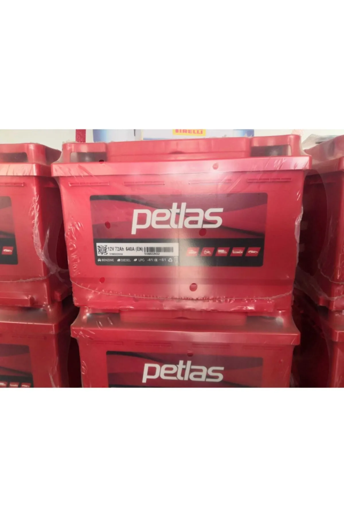 Petlas Akü 72 Amper Akü 3 Yıl Garanti 
